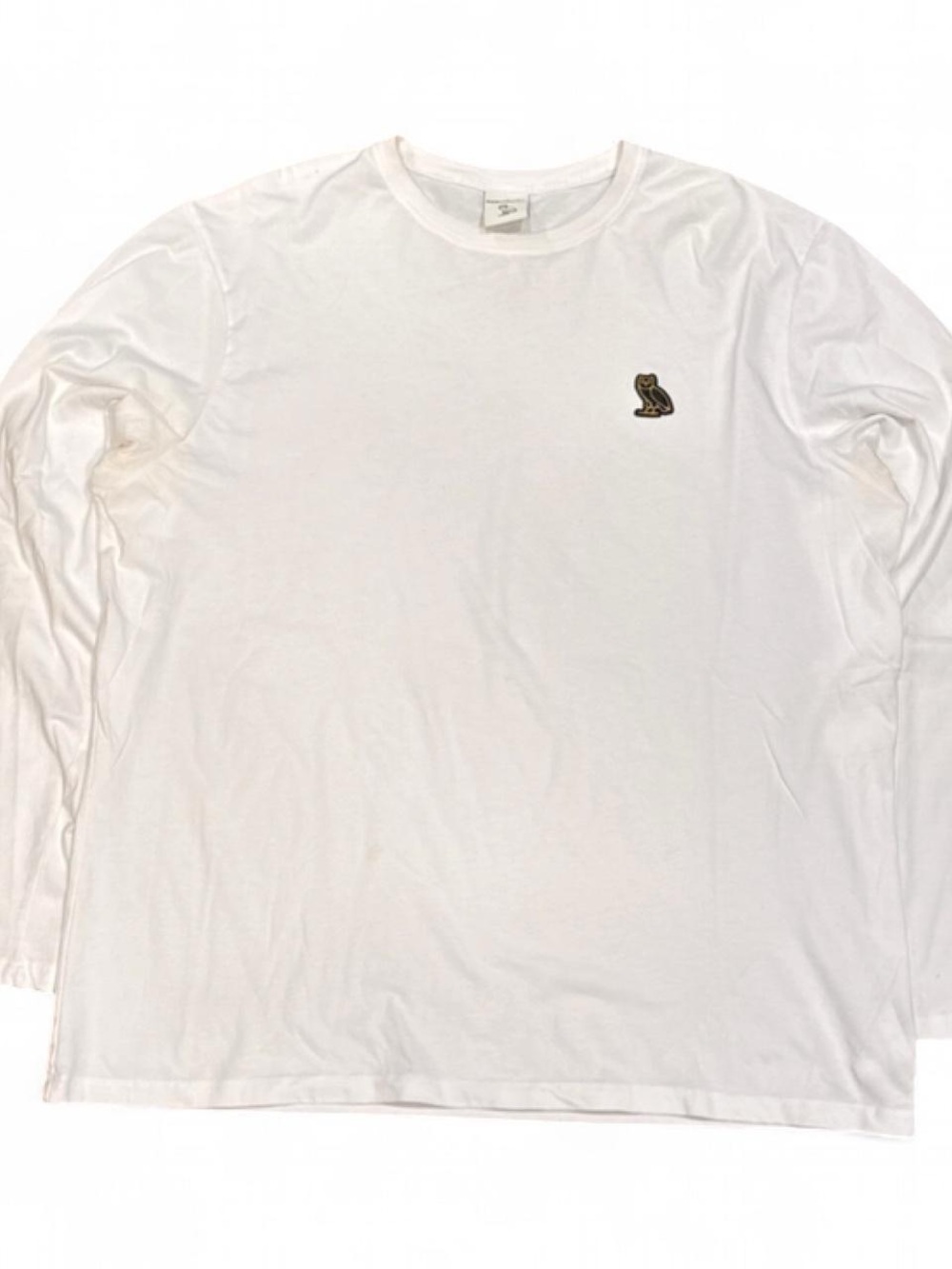 Octobers Very Own OVO Owl White Longsleeve Shirt